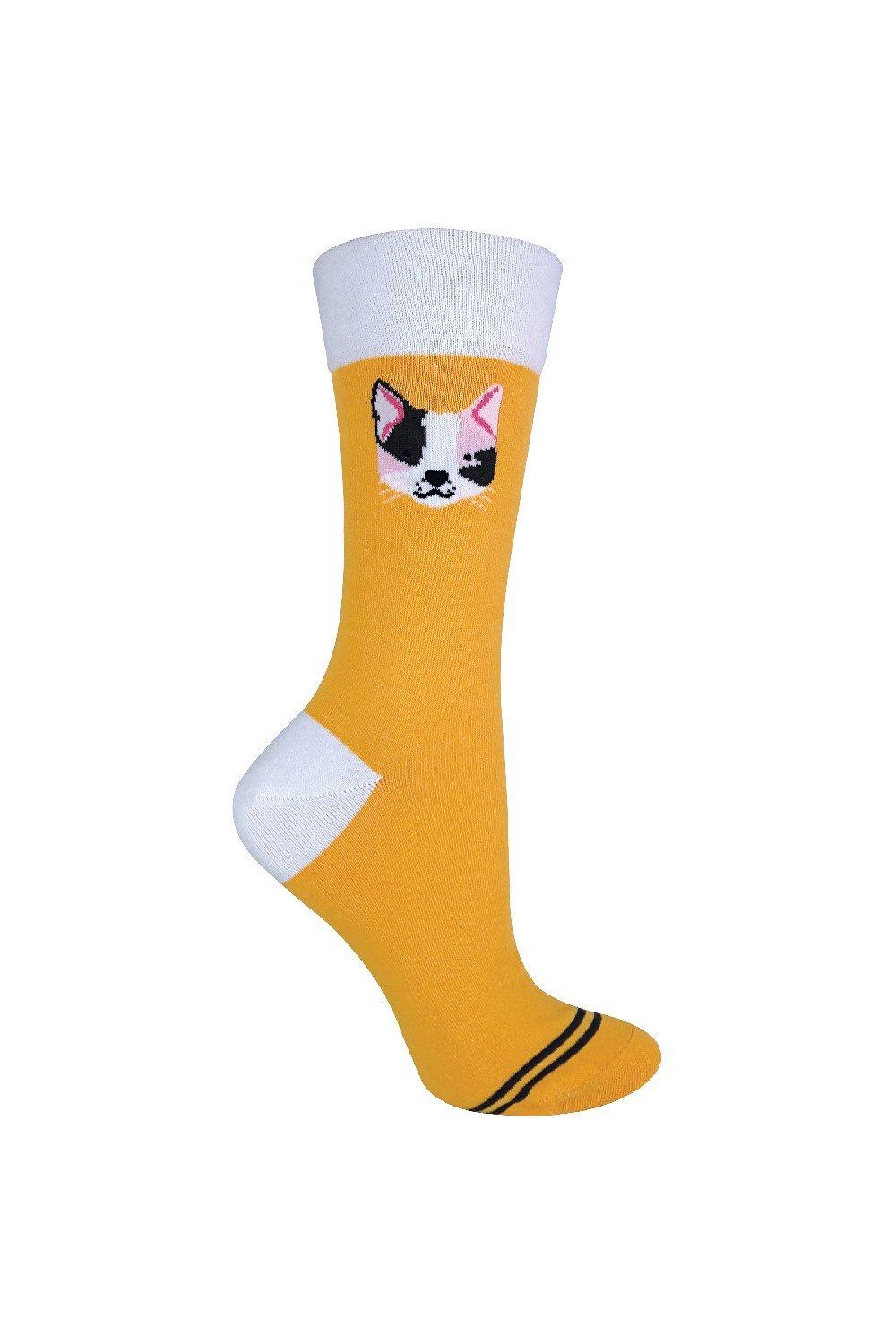 Soft Cotton Gift Novelty Dog Socks with Beagle/Pug/Scotty Dog