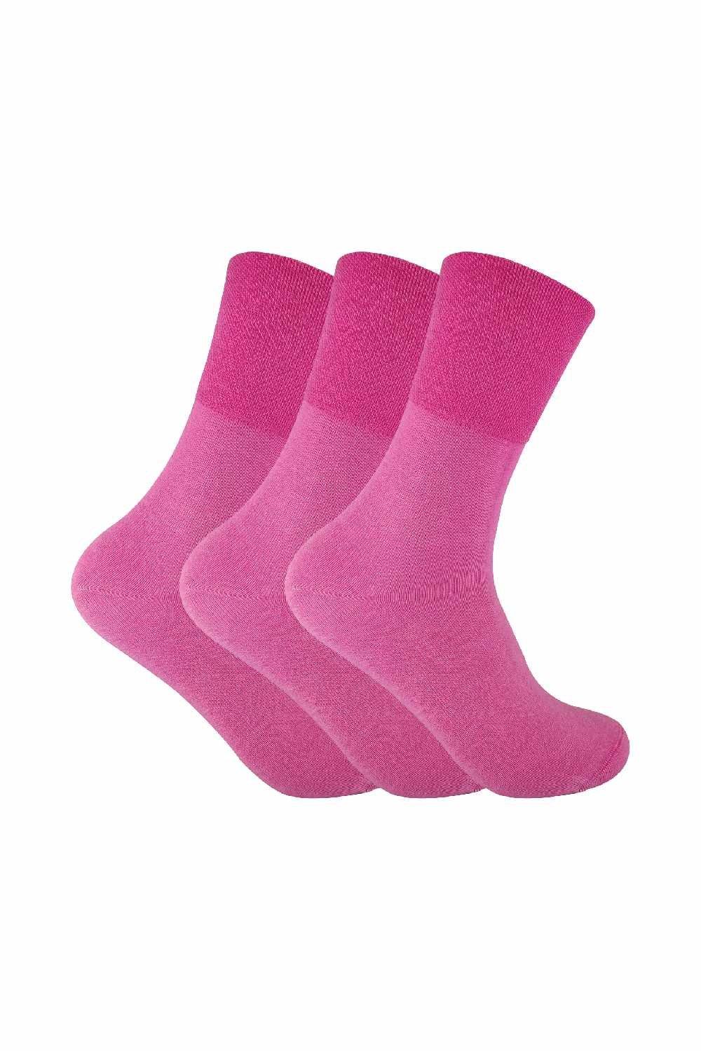 3 Pairs Non Elastic Thermal Diabetic Socks for Poor Circulation