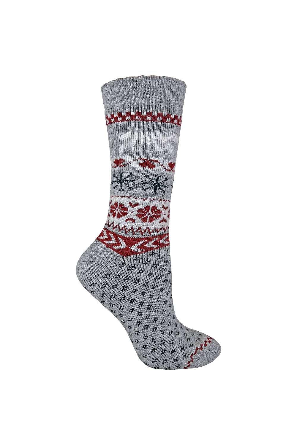 Wool Novelty Christmas Pattern Socks