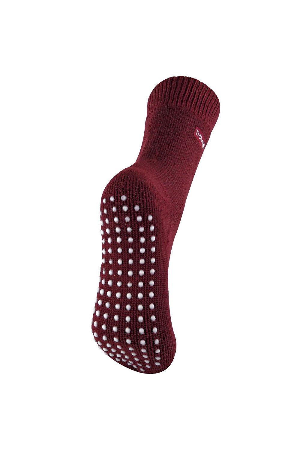 Cosy Thermal Slipper Bed Socks with Non Slip Grippers