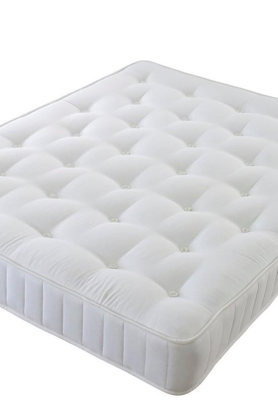 The Shire Bed Company White Classic Cotton Hypoallergenic Support Tufted Ortho 2