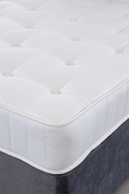 The Shire Bed Company White Classic Cotton Hypoallergenic Support Tufted Ortho 3