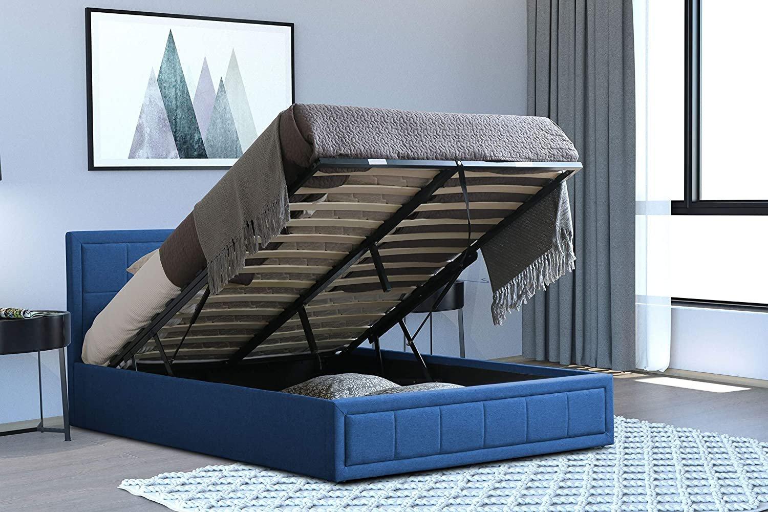 Upholstered Ottoman Storage Bed Ottoman Bed with Storage Bed Frame