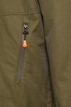 Grey Hawk Water Resistant Cotton Zip Hooded Jacket thumbnail 3