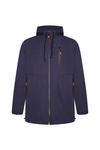 Grey Hawk Extra Tall Water Resistant Cotton Zip Hooded Jacket thumbnail 1