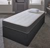 eXtreme Comfort Ltd Cooltouch Essentials Wave Grey Border Quilted Hybrid Spring Mattress thumbnail 1