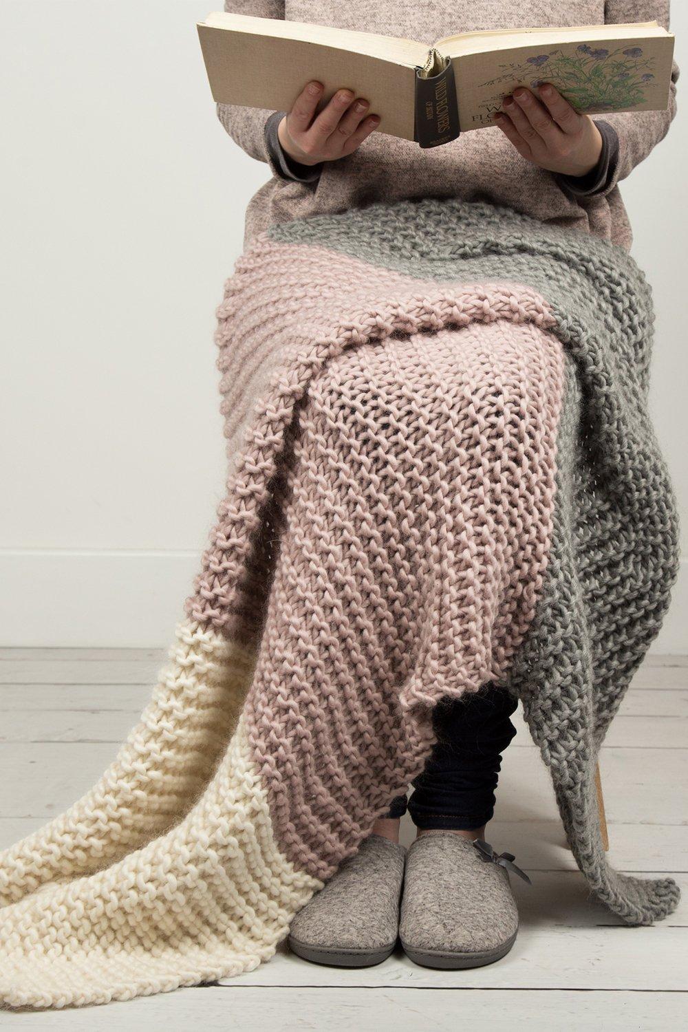 Hannahs Blanket Knitting Kit
