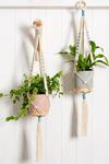 Wool Couture Two Sisters Plant Hanger Macrame Kit thumbnail 1