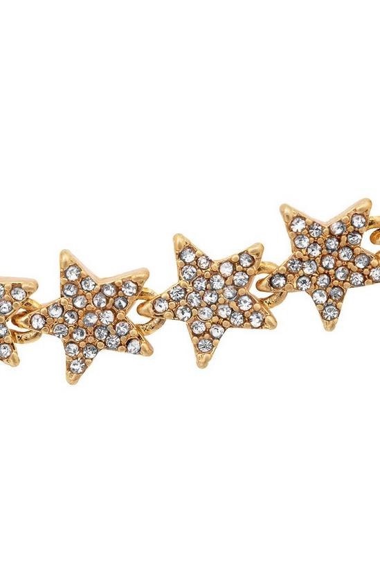 Kate Thornton Gold 'Sparkling Stars' Occasion Necklace 2