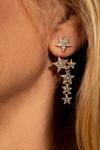Kate Thornton Gold 'Sparkling Stars' Multiway Earrings thumbnail 3
