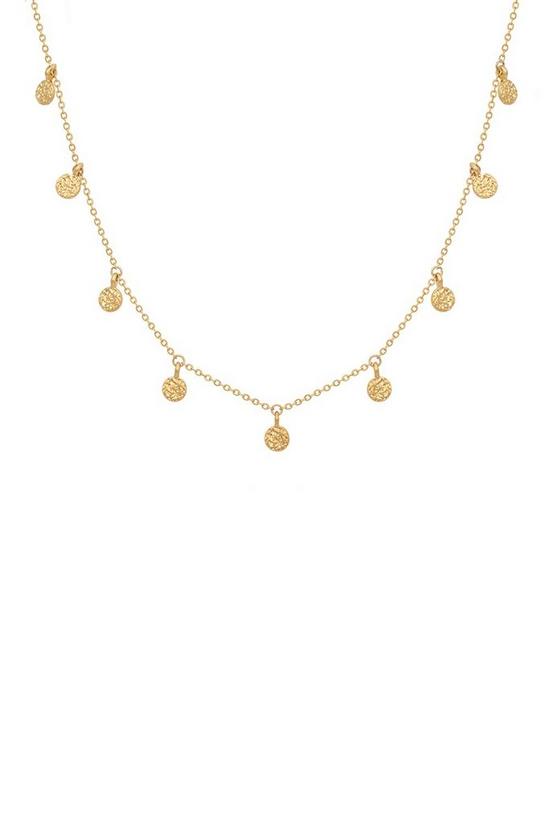 Kate Thornton Gold Boho Choker Necklace 1