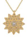 Kate Thornton Gold Layered Star and Boho Coin Necklace thumbnail 2