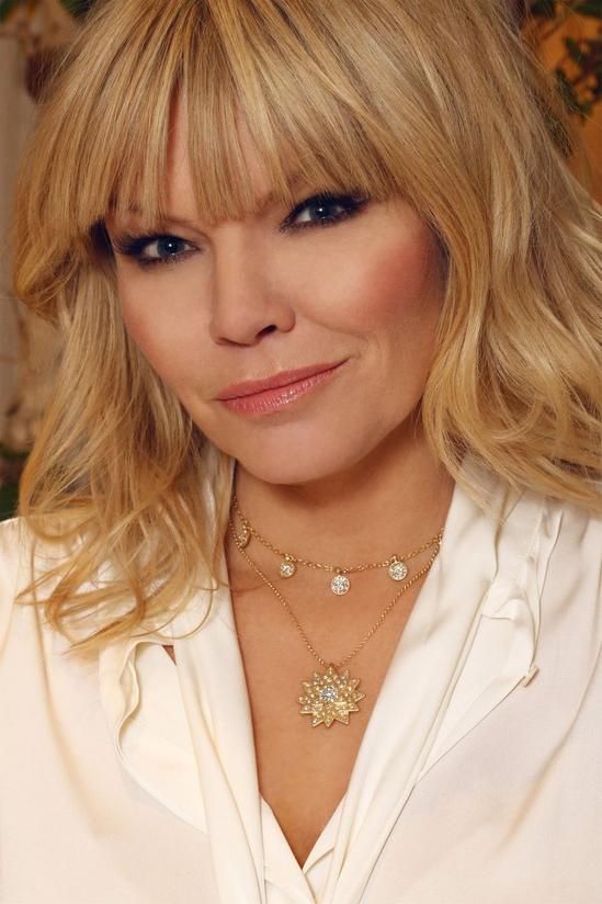 Kate Thornton Gold Layered Star and Boho Coin Necklace 5