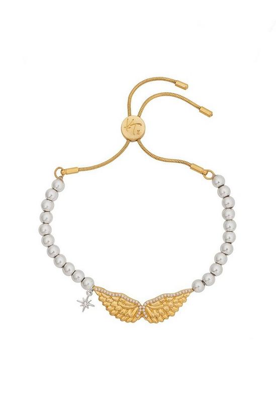 Kate Thornton Guardian Angel Friendship Bracelet Silver Gold 1