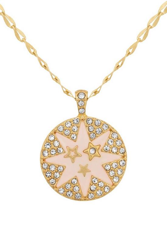 Kate Thornton Gold Double Row Star Necklace 2