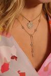 Kate Thornton Gold Double Row Star Necklace thumbnail 4