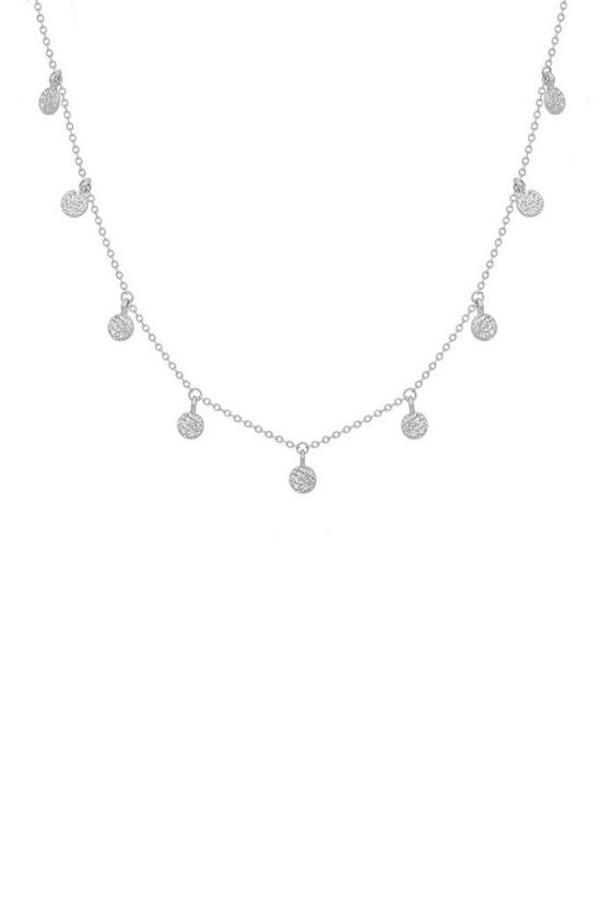 Kate Thornton Silver Boho Choker Necklace 1