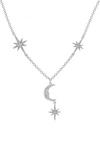 Kate Thornton Rhodium 'Mystic Charm' Necklace thumbnail 1