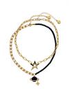 Kate Thornton Gold 'Cosmic Goddess' Necklace Set thumbnail 3