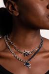 Kate Thornton Rhodium 'Cosmic Goddess' Necklace Set thumbnail 4
