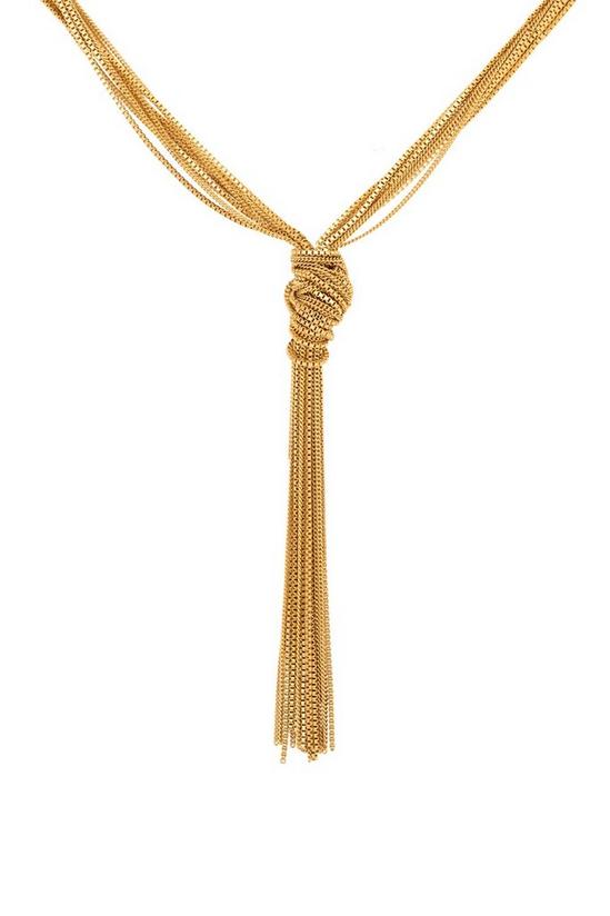 Kate Thornton Gold 'Let's Dance' Necklace 1