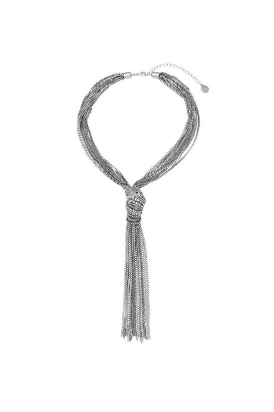 Kate Thornton Rhodium 'Let's Dance' Necklace 3