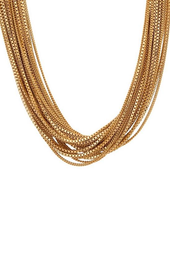 Kate Thornton Gold Dancing Choker Necklace 1