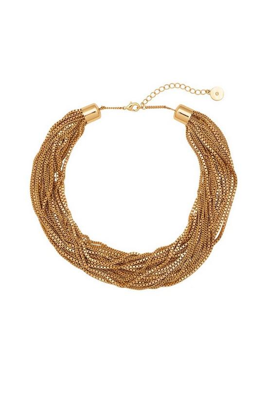 Kate Thornton Gold Dancing Choker Necklace 3