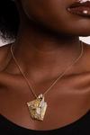 Kate Thornton Gold 'Follow Suit' Necklace thumbnail 4