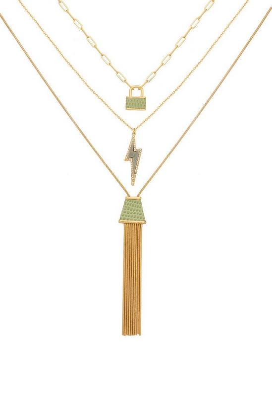 Kate Thornton Gold 'Dancing In The Street' Multi-Layered Necklace 1
