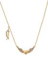Kate Thornton Gold 'Good Vibes' Necklace thumbnail 1