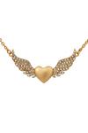 Kate Thornton Gold 'Good Vibes' Necklace thumbnail 2