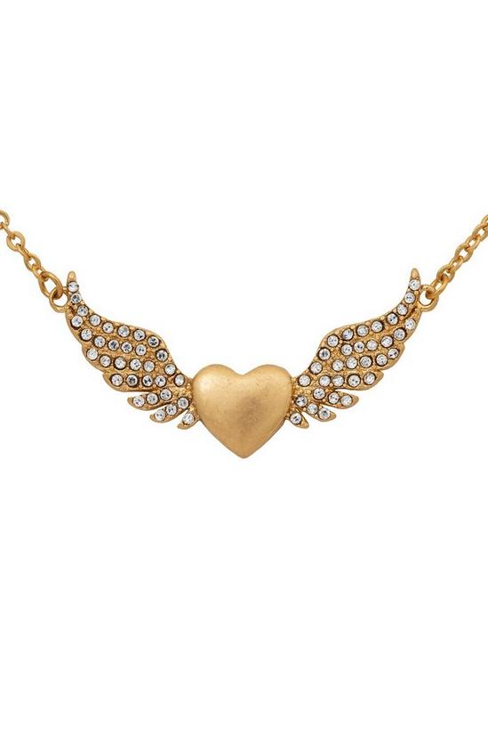 Kate Thornton Gold 'Good Vibes' Necklace 2