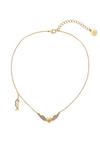Kate Thornton Gold 'Good Vibes' Necklace thumbnail 3