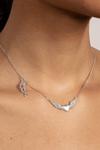 Kate Thornton Silver 'Good Vibes' Necklace thumbnail 4