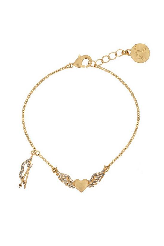 Kate Thornton Gold 'Good Vibes' Bracelet 1