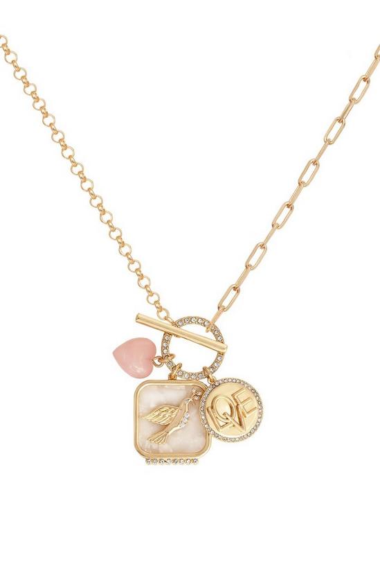 Kate Thornton Gold 'Love Captured My Heart' Necklace 1
