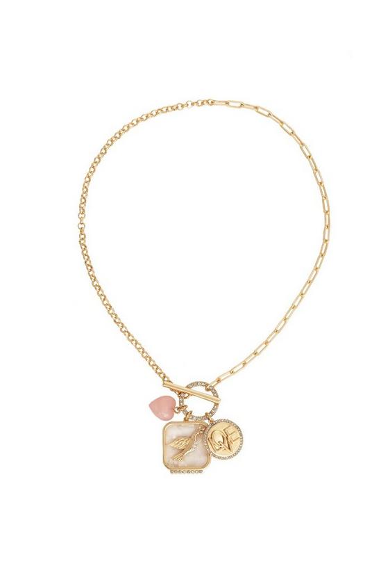 Kate Thornton Gold 'Love Captured My Heart' Necklace 3
