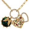 Kate Thornton Gold 'Angelic Charm' Necklace thumbnail 2