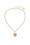 Kate Thornton Gold Rose Heart Necklace thumbnail 3