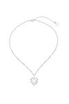 Kate Thornton Silver Opal Heart Necklace thumbnail 3