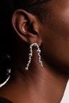 Kate Thornton Silver Artisan Ball Drop Earrings thumbnail 2