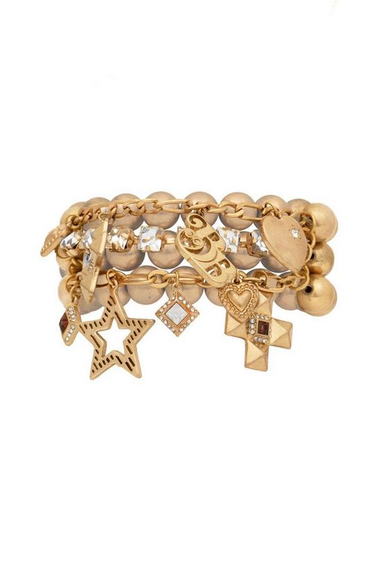 Bibi Bijoux Gold 'Mystic Charm' Ball Bracelet 1