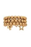 Bibi Bijoux Gold 'Mystic Charm' Ball Bracelet thumbnail 2