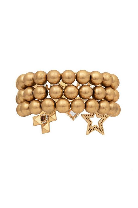 Bibi Bijoux Gold 'Mystic Charm' Ball Bracelet 2