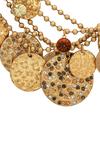 Bibi Bijoux Gold 'Leopard Pavé Multi Coin' Necklace thumbnail 2