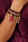 Bibi Bijoux Gold 'Despina' Charm Wrap Bracelet thumbnail 2