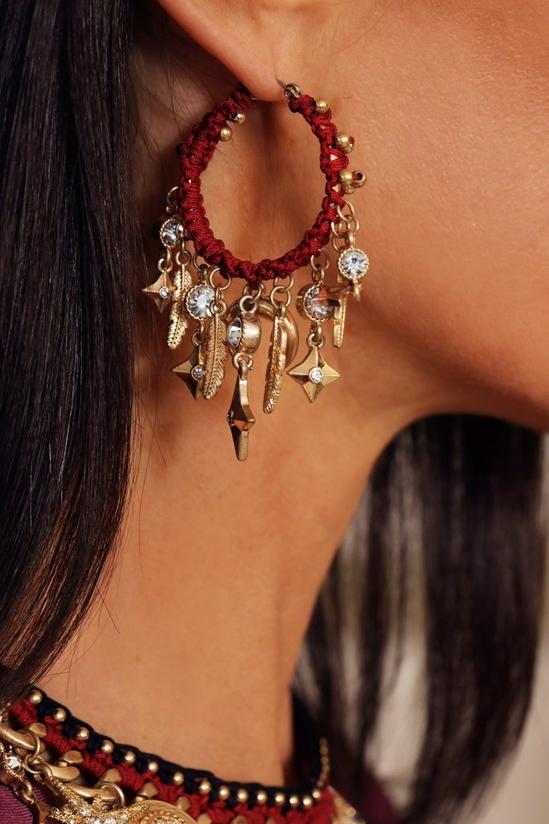 Bibi Bijoux Gold 'Despina' Charm Earrings 2