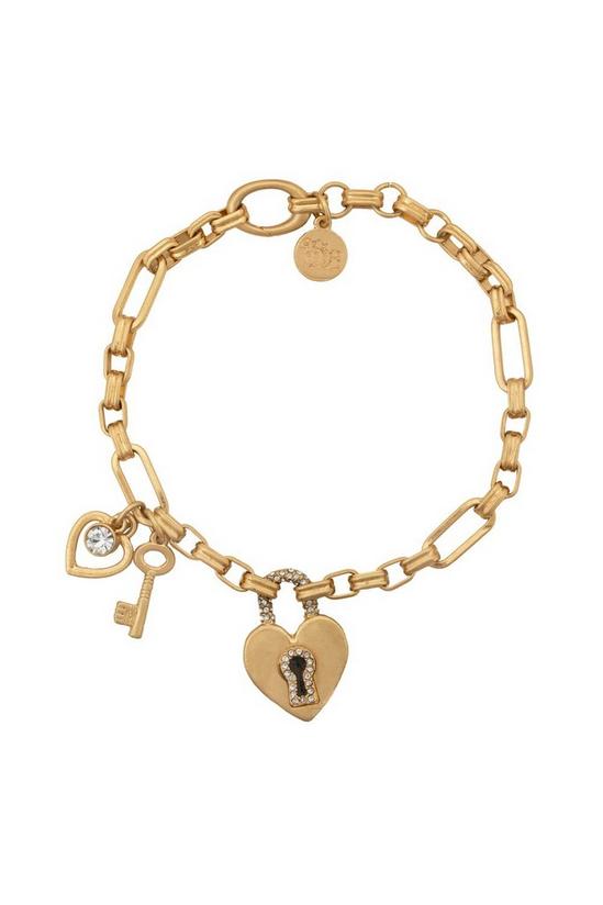 Bibi Bijoux Gold 'Key To My Heart' Bracelet 1