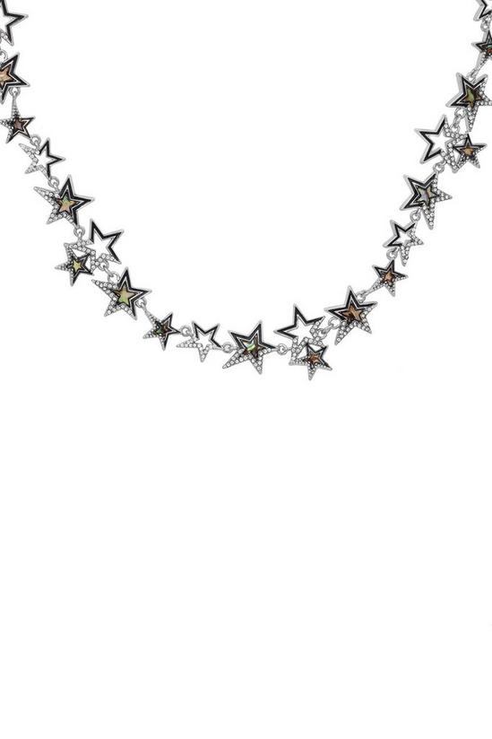 Kate Thornton Rhodium 'Mystical Star' Necklace 1